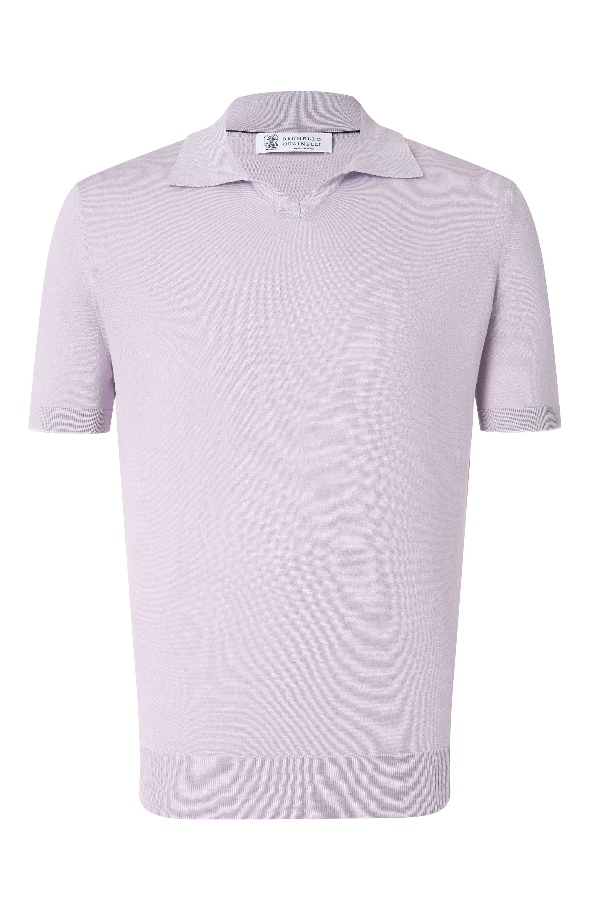 Хлопковое поло BRUNELLO CUCINELLI, арт. M29800145, фото 1