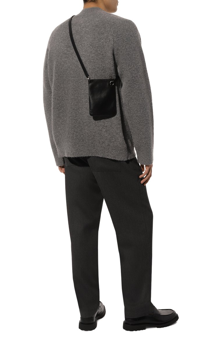 Чехол для iphone JIL SANDER черного цвета, арт. J25VL0003/P5450 | Фото 6 (Региональные ограничения белый список (Axapta Mercury): Не проставлено; Нос: Не проставлено; Женское Кросс-КТ: Кожа iPhone)