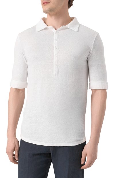 Льняное поло NEVER ENOUGH, арт. MP0007, фото 3