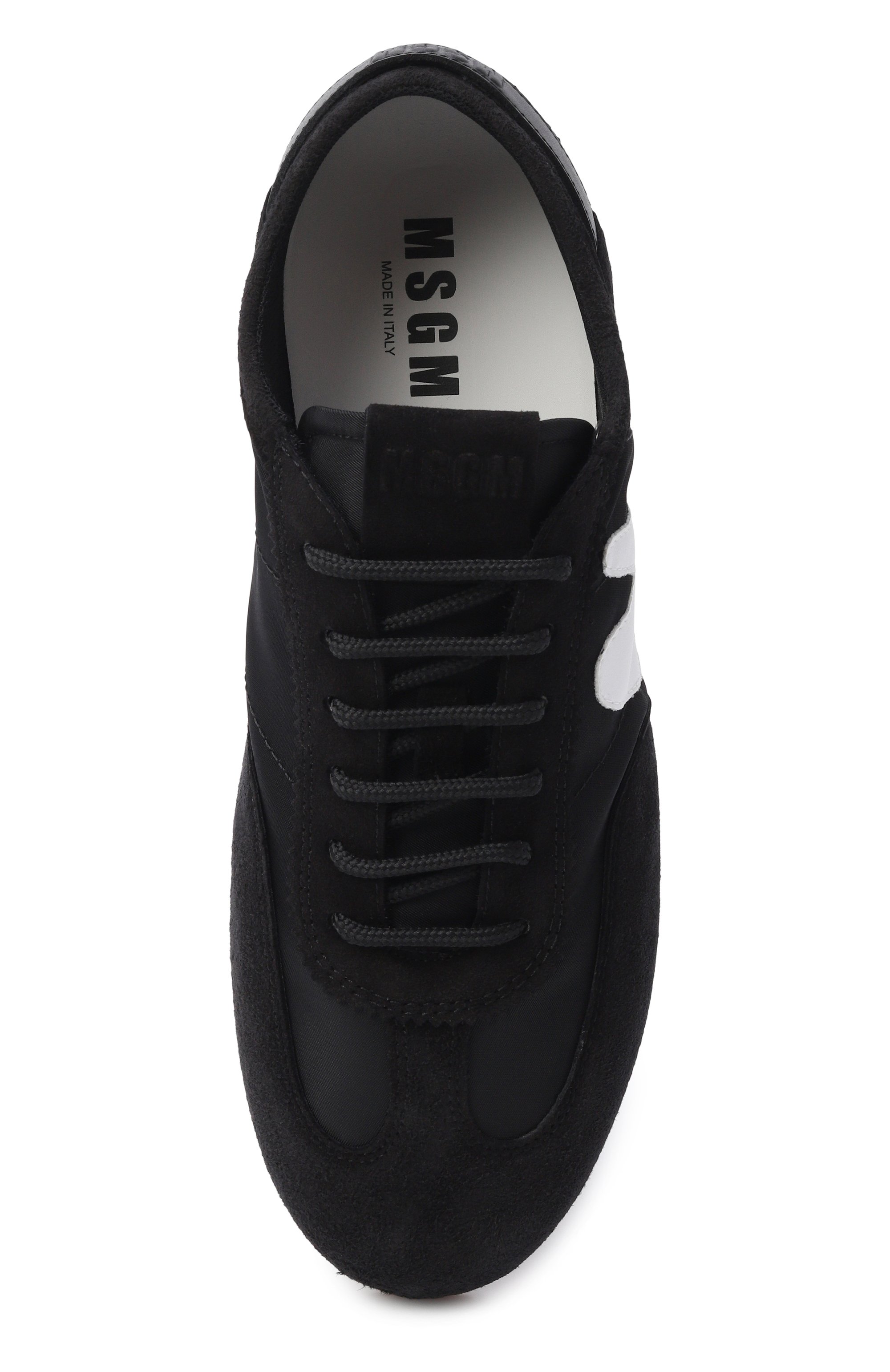 Комбинированные кеды MSGM, арт. 4041MDS024/994, фото 6