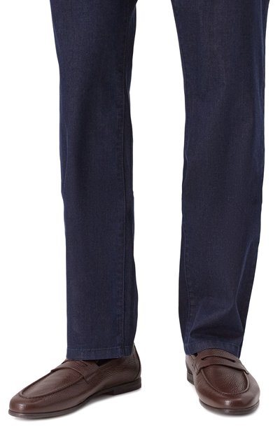 Кожаные пенни-лоферы CANALI, арт. 661210E/RA00775, фото 3