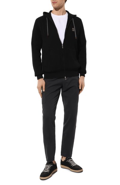 Хлопковые брюки-карго BRUNELLO CUCINELLI, арт. M252DE1890, фото 2