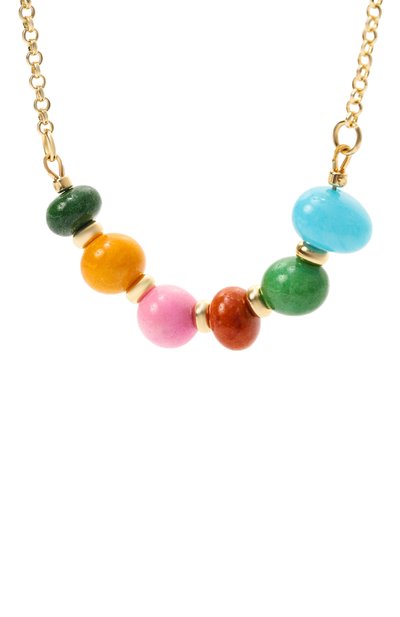Колье PINK.OLIVKA разноцветного цвета по цене 16420 руб., арт. PO-70318, фото 2 Колье PINK.OLIVKA, арт. PO-70318, фото 2