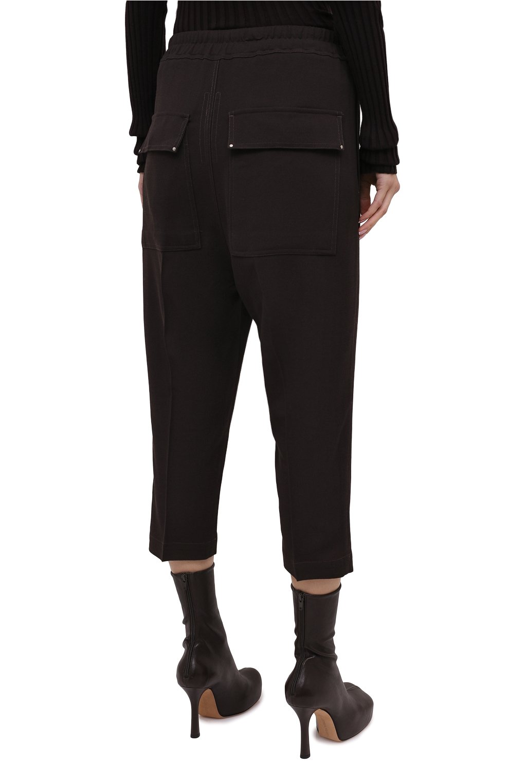 Брюки из шерсти и вискозы RICK OWENS, арт. RP20F2303/WE, фото 5