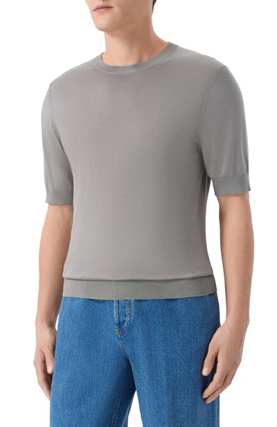 Шелковый джемпер DOLCE & GABBANA, арт. GXX03Z/JBS05, фото 3