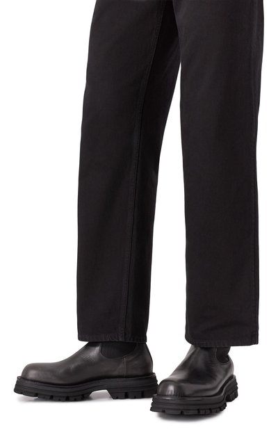 Кожаные челси BARRACUDA черного цвета по цене 69950 руб., арт. BU3581/LEATHER, фото 3 Кожаные челси BARRACUDA, арт. BU3581/LEATHER, фото 3