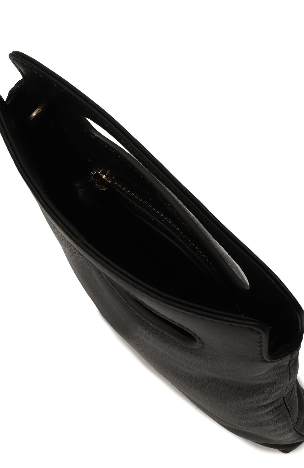 Сумка DRIES VAN NOTEN темно-коричневого цвета по цене 76900 руб., арт. 242-011515-190, фото 5 Сумка DRIES VAN NOTEN, арт. 242-011515-190, фото 5