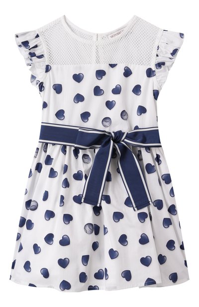 Хлопковое платье MONNALISA, арт. 11E913