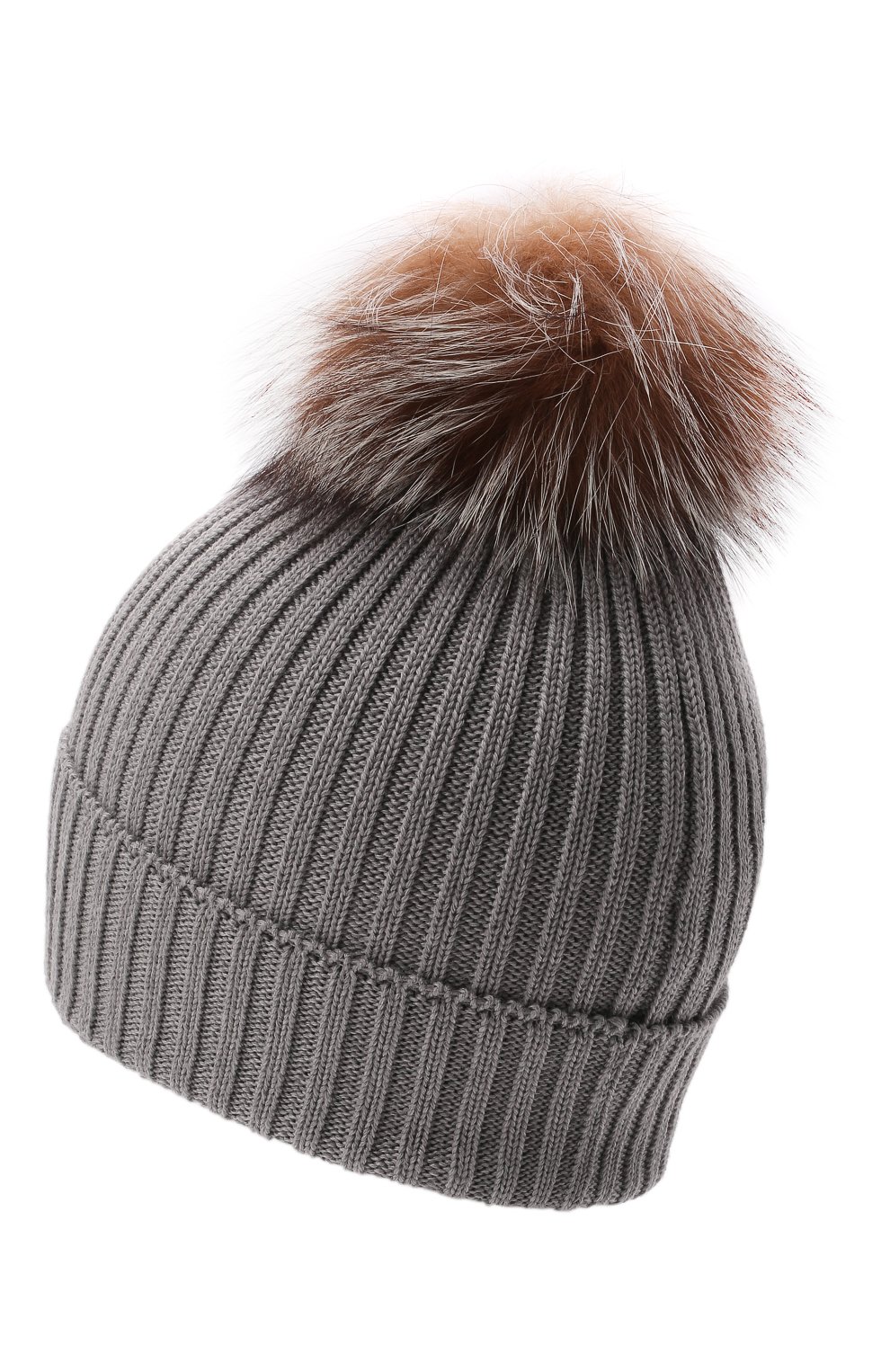 Шерстяная шапка с мехом MONCLER, арт. G2-954-3B711-10-04S01, фото 2