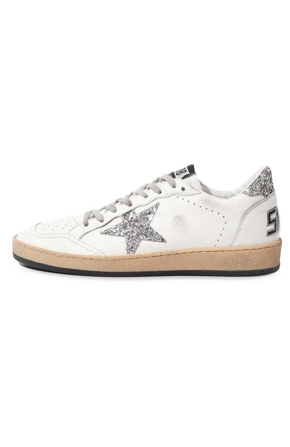 Кожаные кеды ball star GOLDEN GOOSE DELUXE BRAND, арт. GWF00117.F003773, фото 4