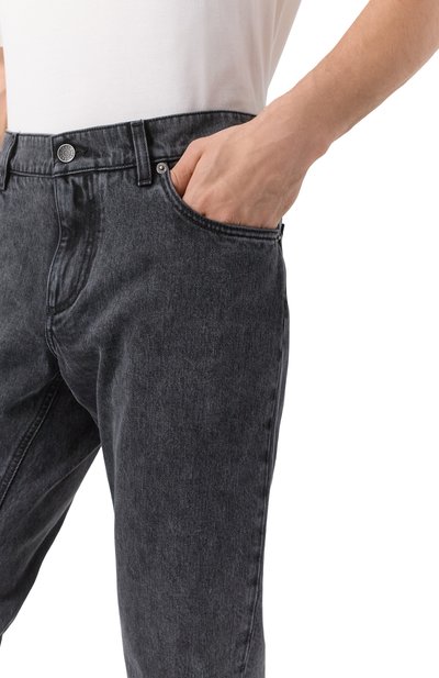 Джинсы regular DOLCE & GABBANA темно-серого цвета по цене 95050 руб., арт. GYJCCD/G8MZ8, фото 5 Джинсы regular DOLCE & GABBANA, арт. GYJCCD/G8MZ8, фото 5