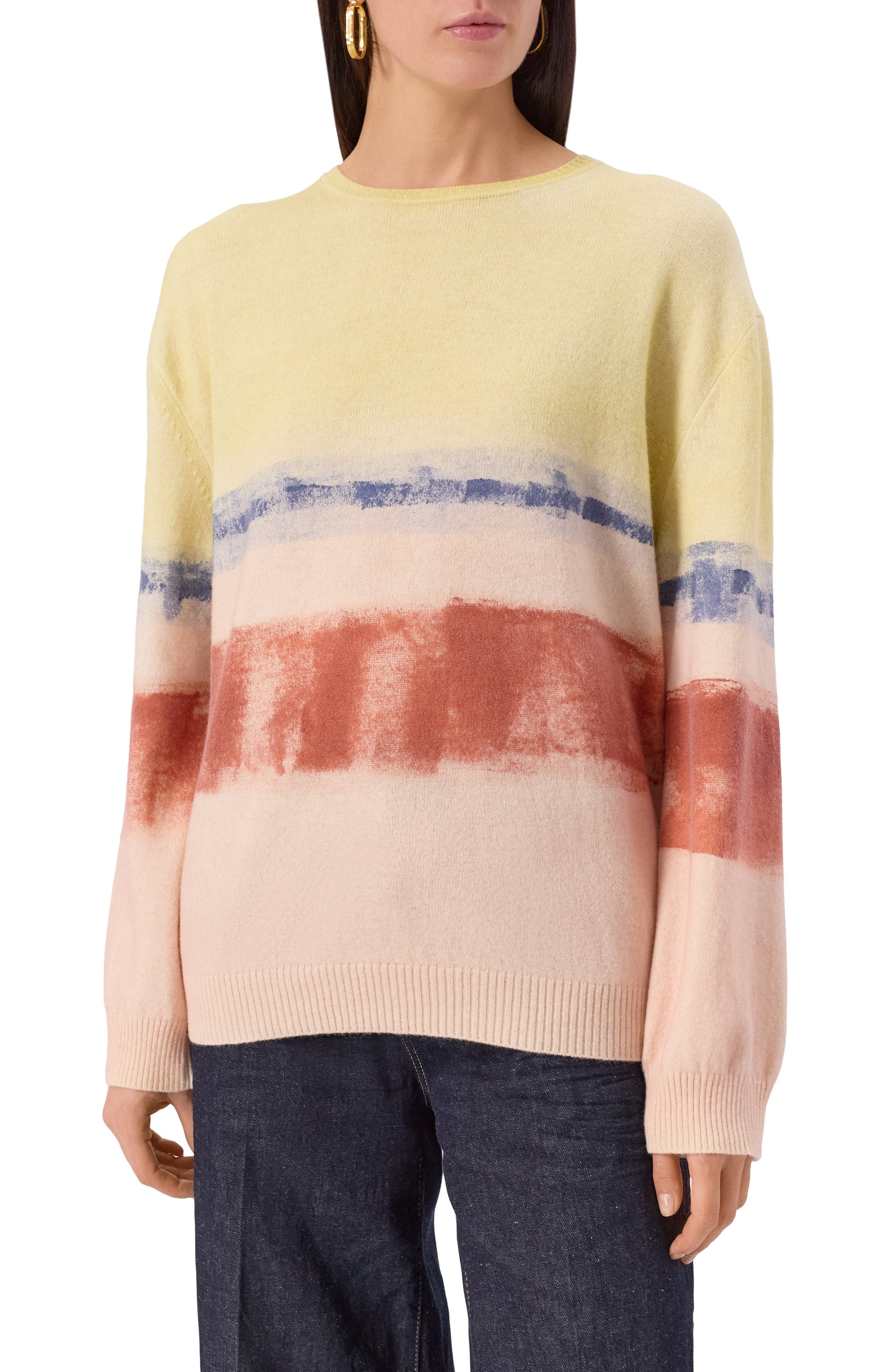 Свитер из шерсти и кашемира ELIE SAAB, арт. T0186/CK008, фото 3