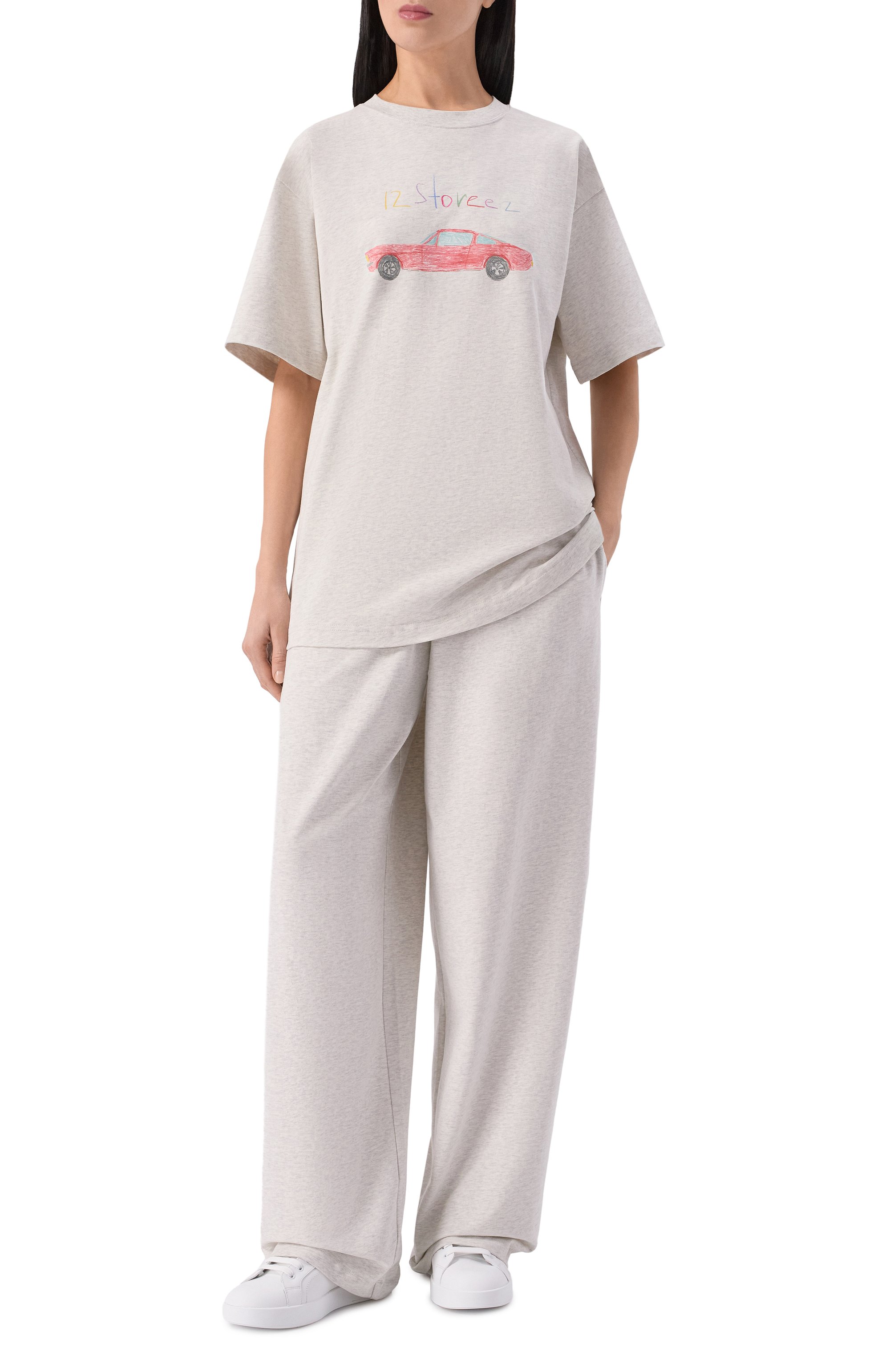 Хлопковая футболка 12 STOREEZ, арт. 136680, фото 2