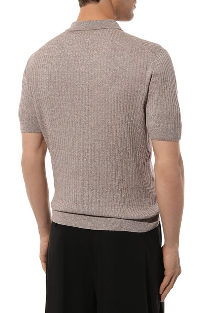 Поло изо льна и хлопка GRAN SASSO, арт. 57118/18641, фото 4