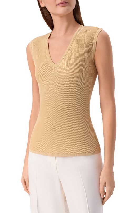 Шелковый топ Colombo MA04877/4-120AN Золотой  MA04877/4-120AN Фото 3