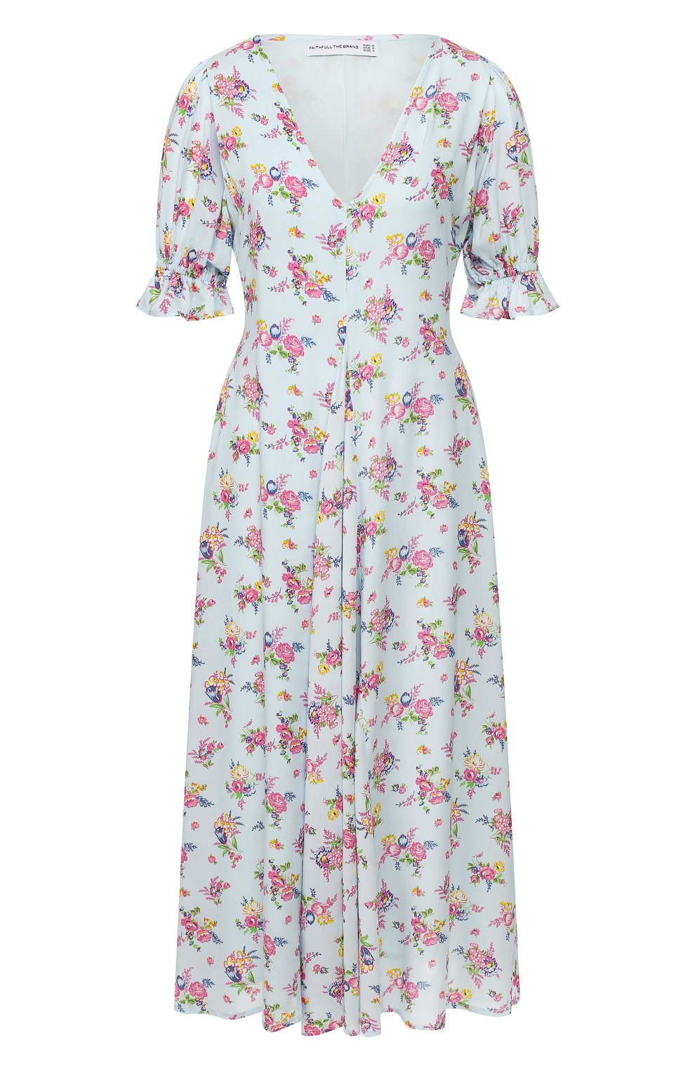 Платье из вискозы FAITHFULL THE BRAND, арт. FF1511, фото 1