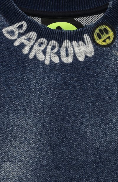 Хлопковый свитшот BARROW, арт. F4BKJUSW036, фото 3