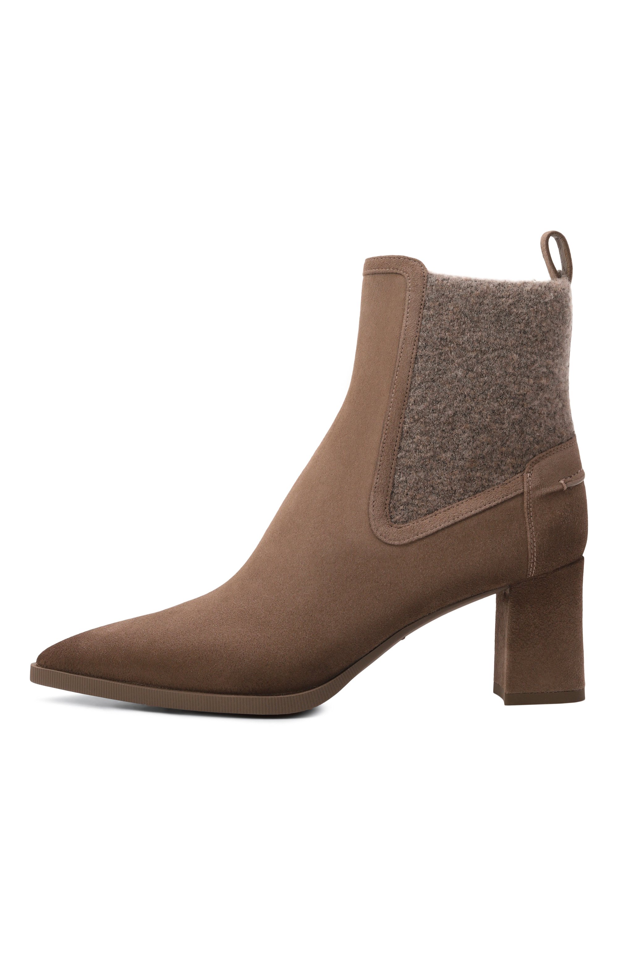 Замшевые ботильоны SANTONI, арт. WTEG72444PC4NMGS, фото 4