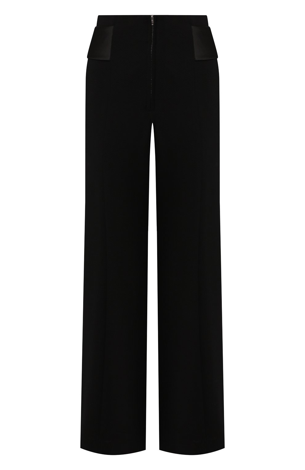 Шерстяные брюки VICTORIA BECKHAM черного цвета по цене 67900 руб., арт. TR TUX 21009B, фото 1 Шерстяные брюки VICTORIA BECKHAM, арт. TR TUX 21009B, фото 1