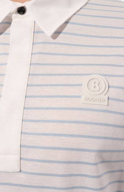 Хлопковое поло BOGNER, арт. 58018300, фото 5