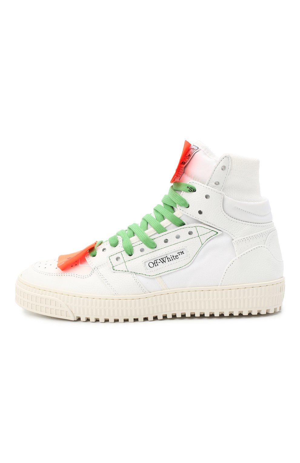 Комбинированные кеды off court 3.0 OFF-WHITE, арт. 0WIA112R21LEA0030100, фото 3