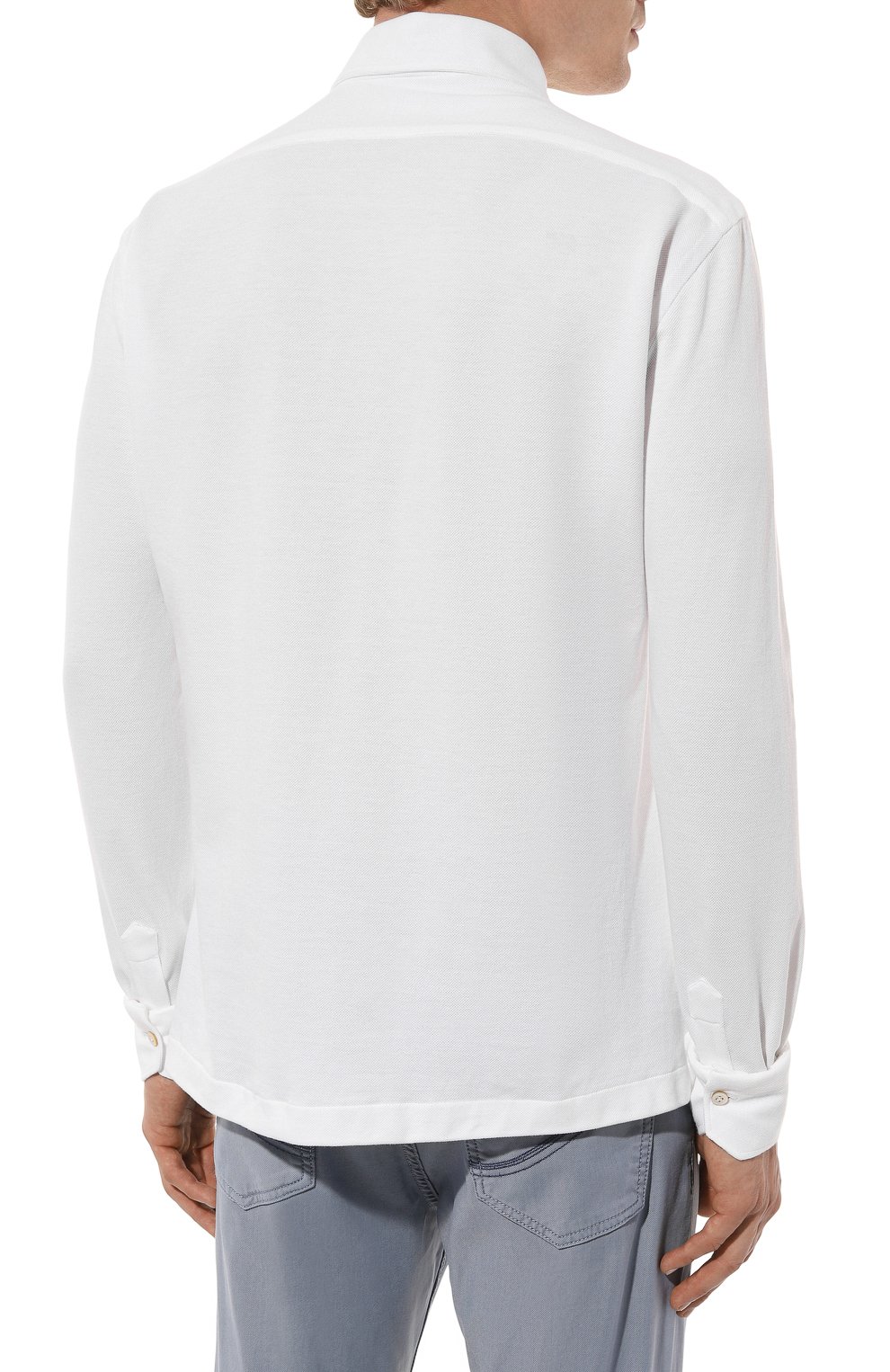 Хлопковое поло KITON, арт. UMCP0SH08801, фото 4