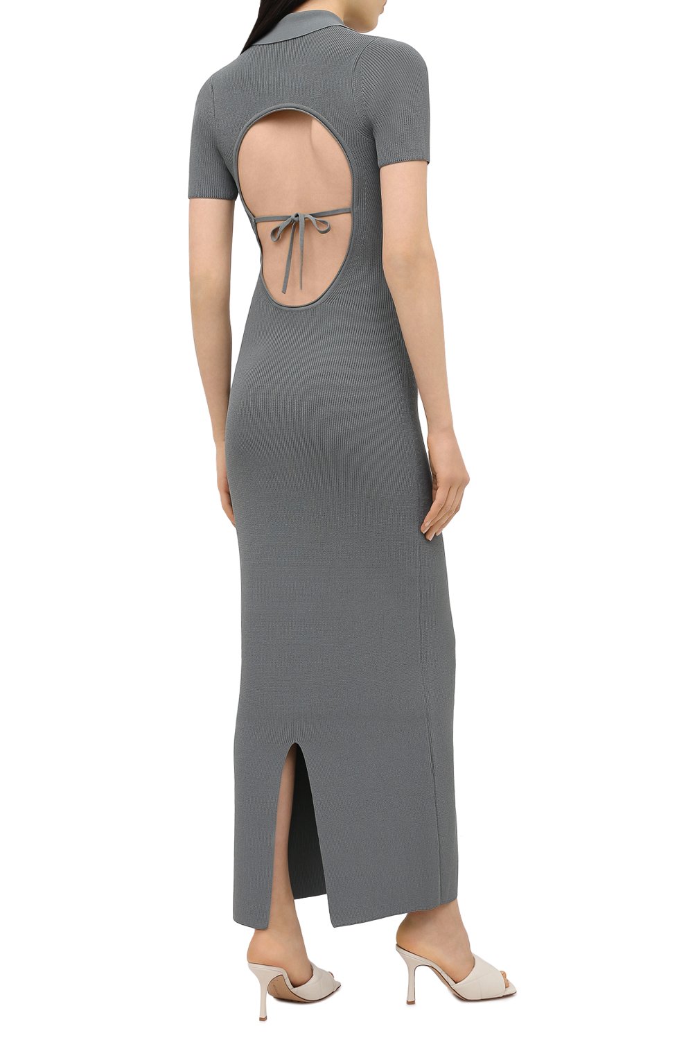 Платье из вискозы JACQUEMUS, арт. 203KN15/202510, фото 4
