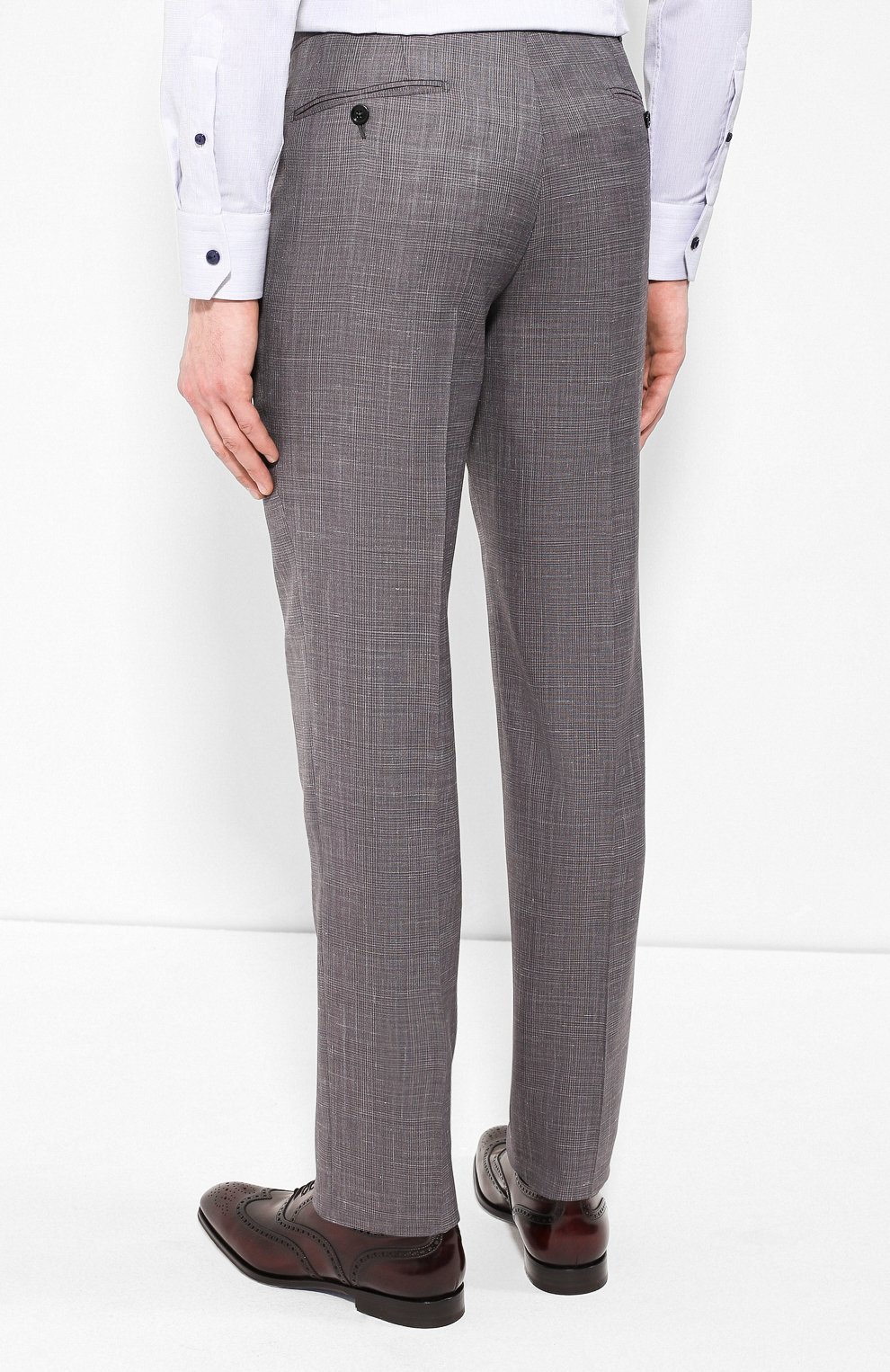 Костюм из смеси шерсти и льна ZEGNA, арт. 539515/25M22Y, фото 5