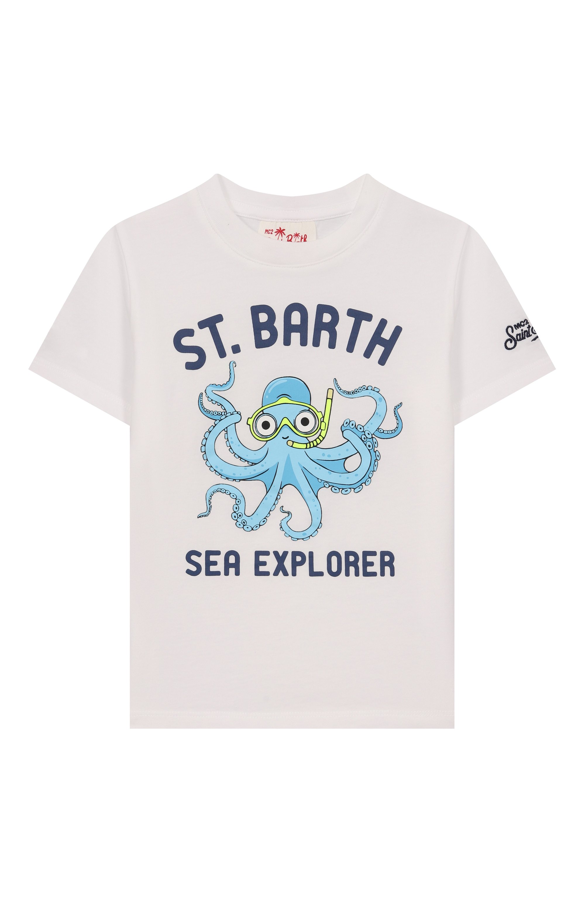 Хлопковая футболка MC2 SAINT BARTH, арт. STBK TSHIRT B0Y/TSH0001/02193F, фото 1