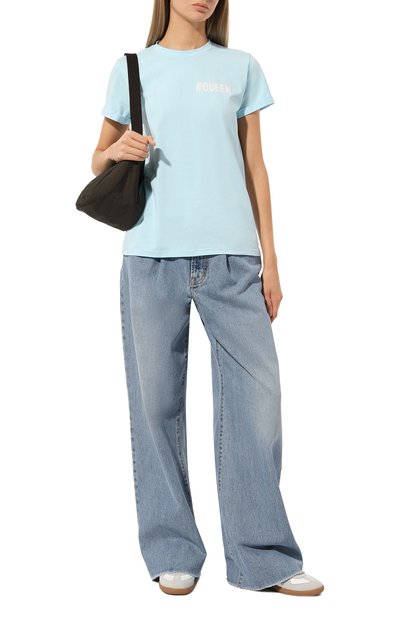 Хлопковая футболка SEVEN LAB, арт. T #q blue, фото 2