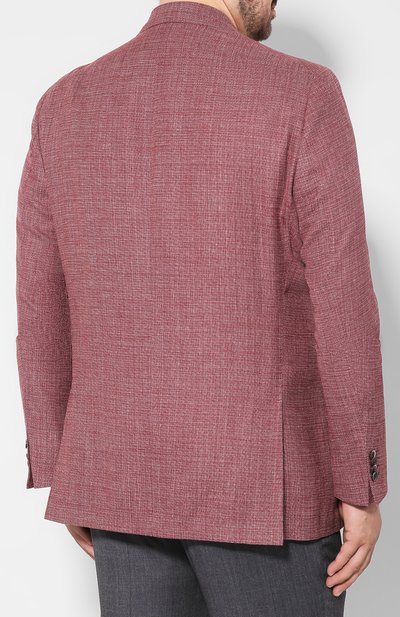Пиджак из смеси шерсти и льна EDUARD DRESSLER, арт. 7RB1/43004, фото 4