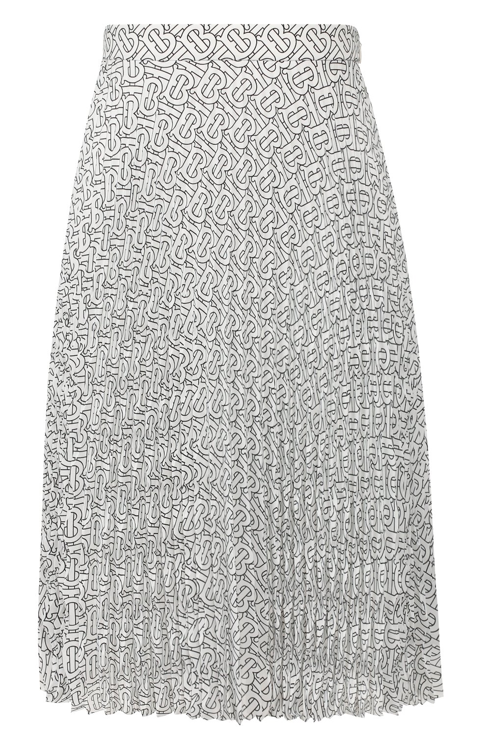Плиссированная юбка BURBERRY черно-белого цвета по цене 170500 руб., арт. 4564351, фото 1 Плиссированная юбка BURBERRY, арт. 4564351, фото 1