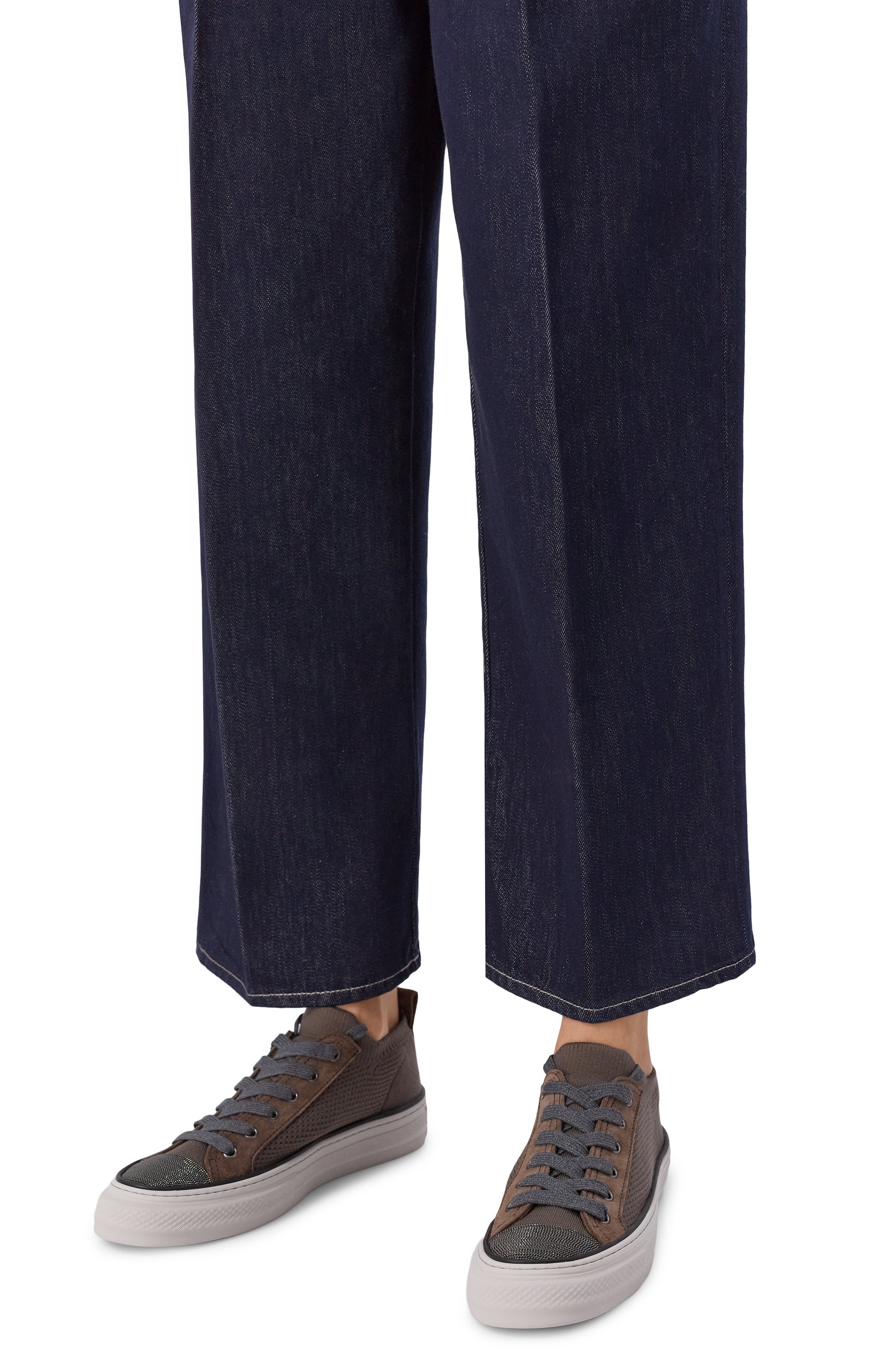 Комбинированные кеды BRUNELLO CUCINELLI, арт. MZ35G2650, фото 2