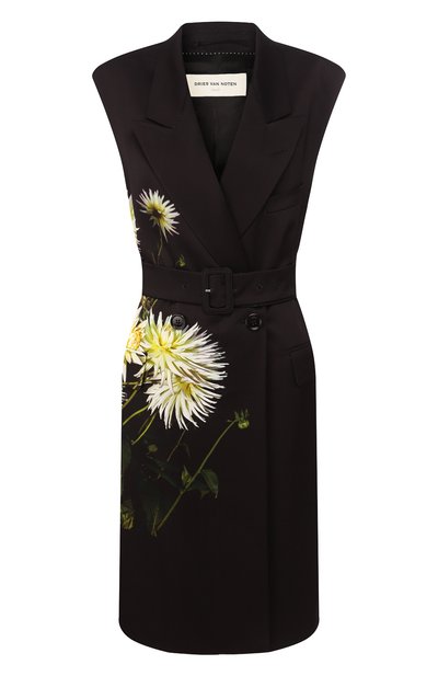 Женское платье с поясом DRIES VAN NOTEN, арт. 192-10274-8370
