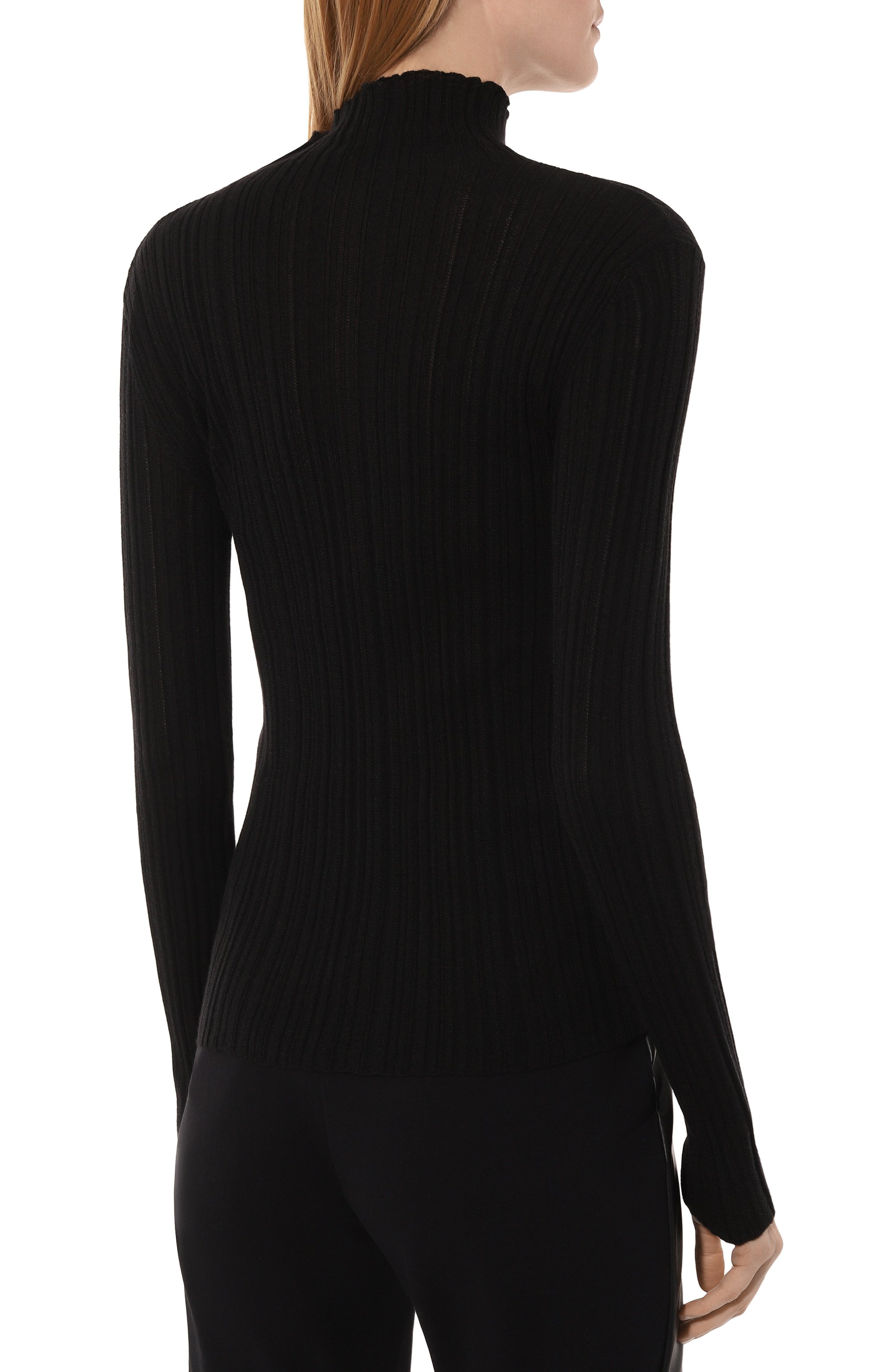 Водолазка из кашемира и шелка AGNONA, арт. K202038E/7D180HE, фото 4