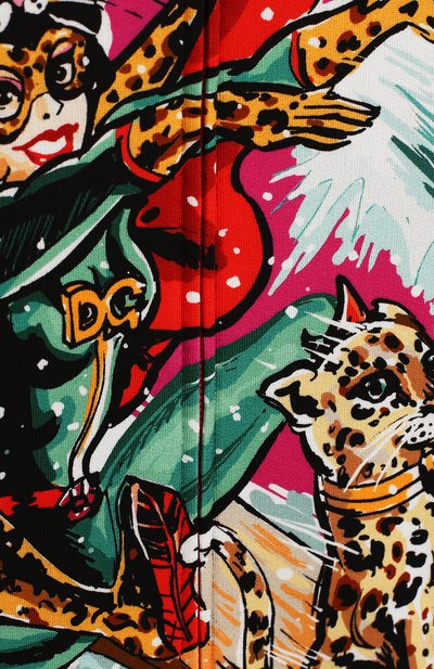 Хлопковый кардиган DOLCE & GABBANA фуксия цвета по цене 29700 руб., арт. L5JWU0/G7TSX/8-14, фото 3 Хлопковый кардиган DOLCE & GABBANA, арт. L5JWU0/G7TSX/8-14, фото 3