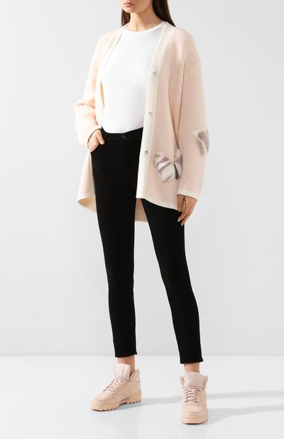 Замшевые кеды exofit hi plus ripple REEBOK, арт. FU9126, фото 2