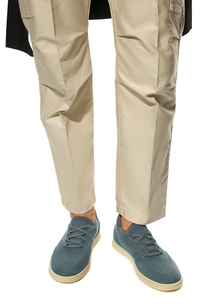 Кожаные кеды soho walk LORO PIANA, арт. FAL2899, фото 3