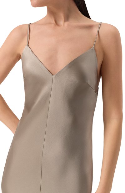 Атласное платье 12 STOREEZ, арт. 130741, фото 5