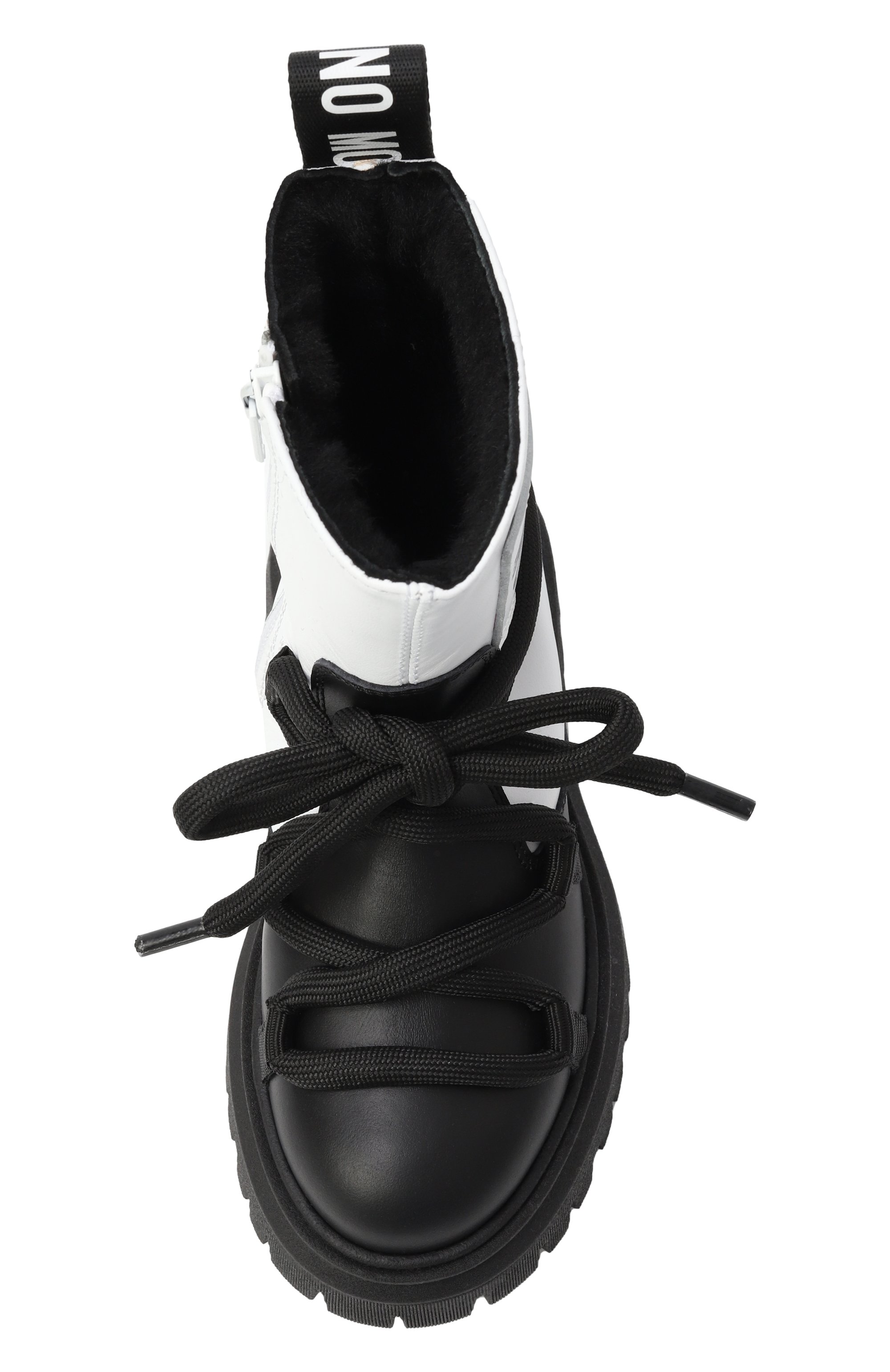 Кожаные ботинки MOSCHINO, арт. 81953/VAR3/28-35, фото 4