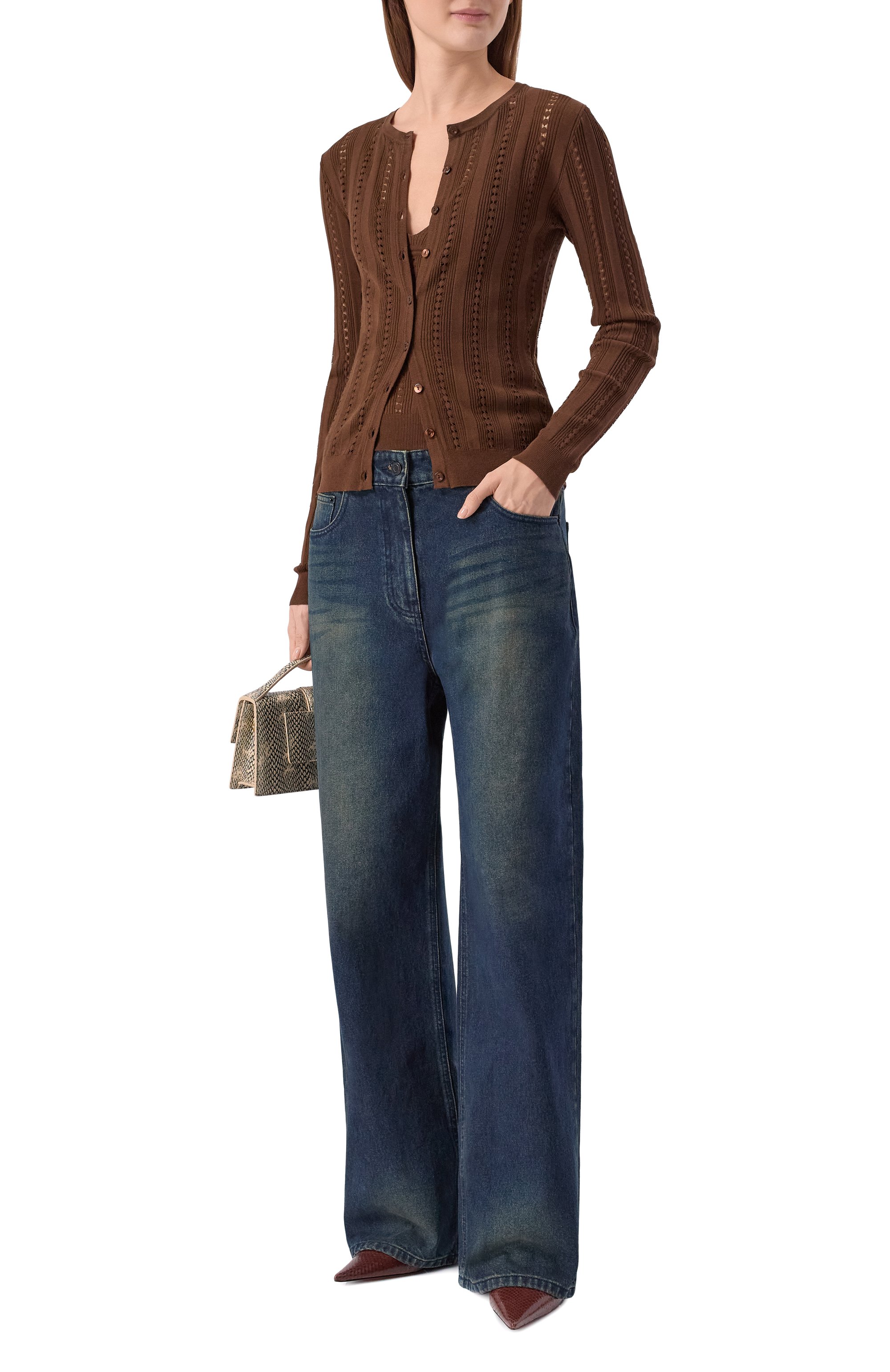 Кардиган из вискозы BLUMARINE, арт. 2M690A, фото 2