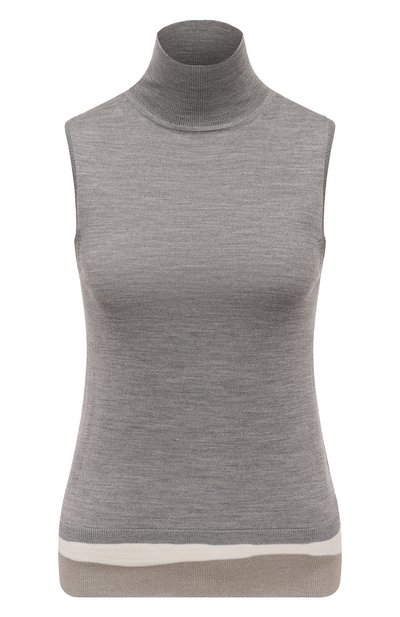 Женский топ из шерсти и шелка LORENA ANTONIAZZI, арт. A24111TM02D/2862