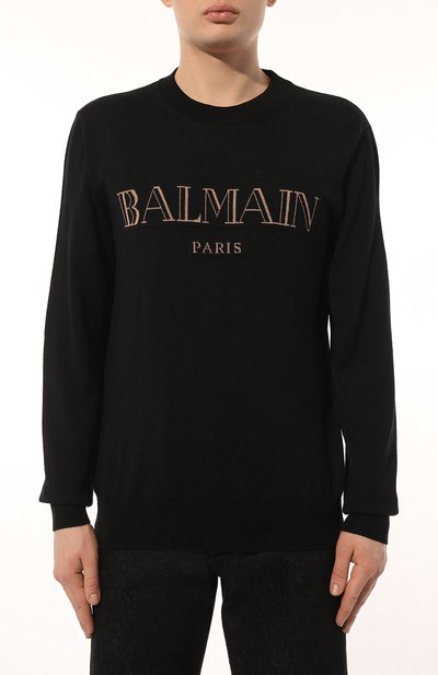 Шерстяной свитер BALMAIN, арт. AH0KD000KE60, фото 3