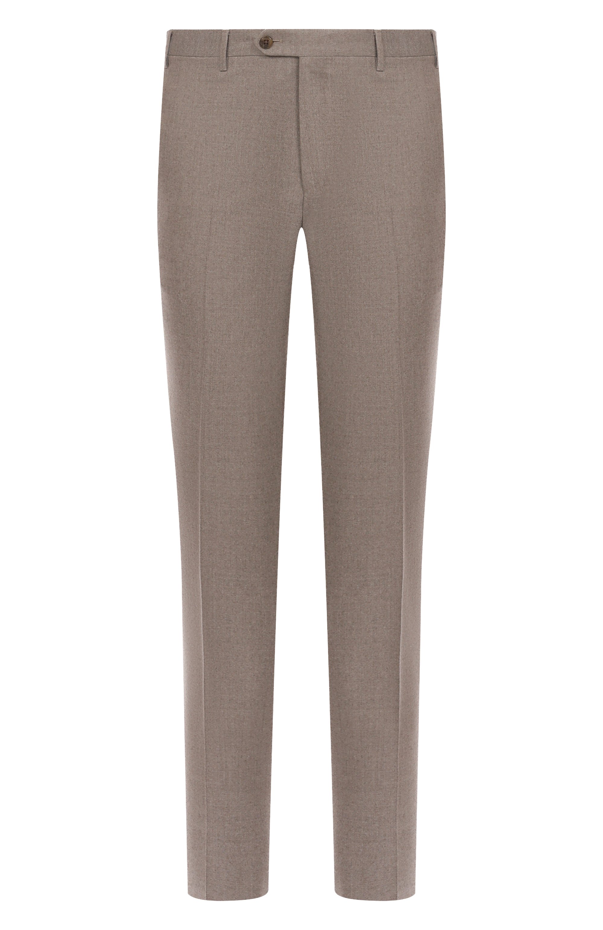 Шерстяные брюки CORNELIANI бежевого цвета по цене 52050 руб., арт. 265B01-2618111, фото 1 Шерстяные брюки CORNELIANI, арт. 265B01-2618111, фото 1