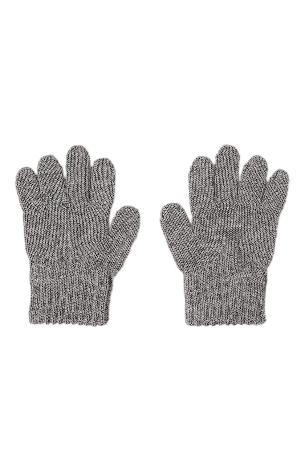 Шерстяные перчатки CATYA серого цвета по цене 3495 руб., арт. 327543, фото 2 Шерстяные перчатки CATYA, арт. 327543, фото 2