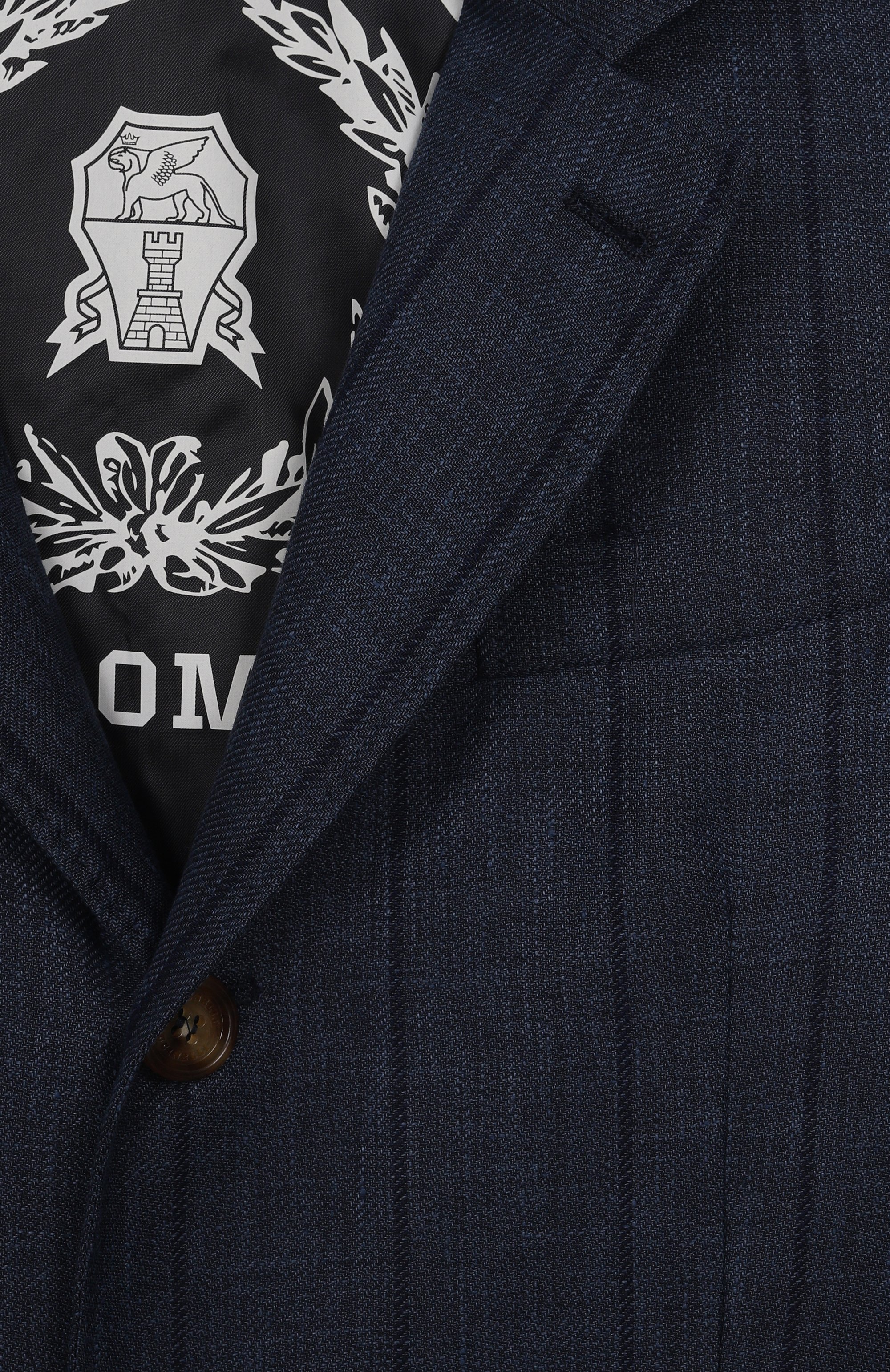 Пиджак из шерсти и льна BRUNELLO CUCINELLI, арт. BR484K729B, фото 3