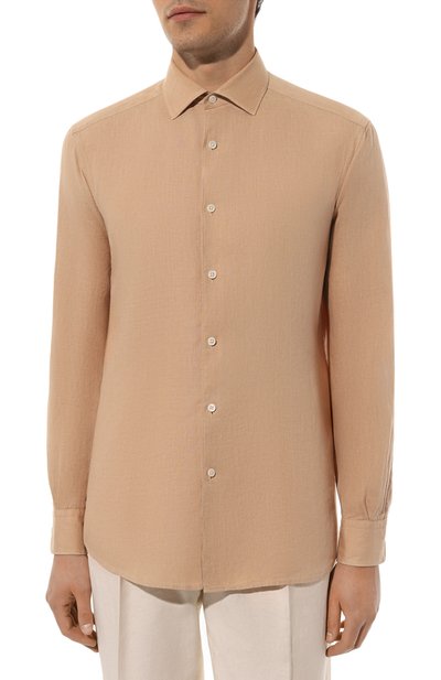 Льняная рубашка ZEGNA, арт. UDX38A7/SRF5, фото 3