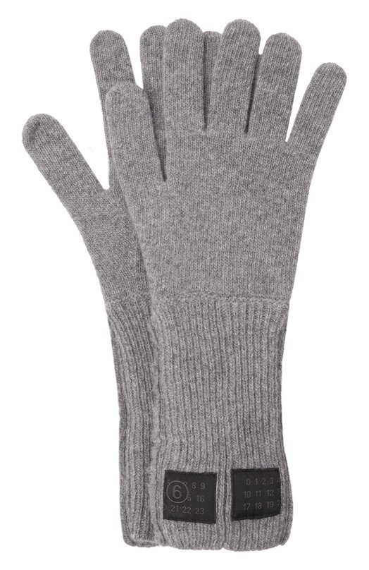 Шерстяные перчатки MM6 S62TS0078/M13198 Серый S62TS0078/M13198