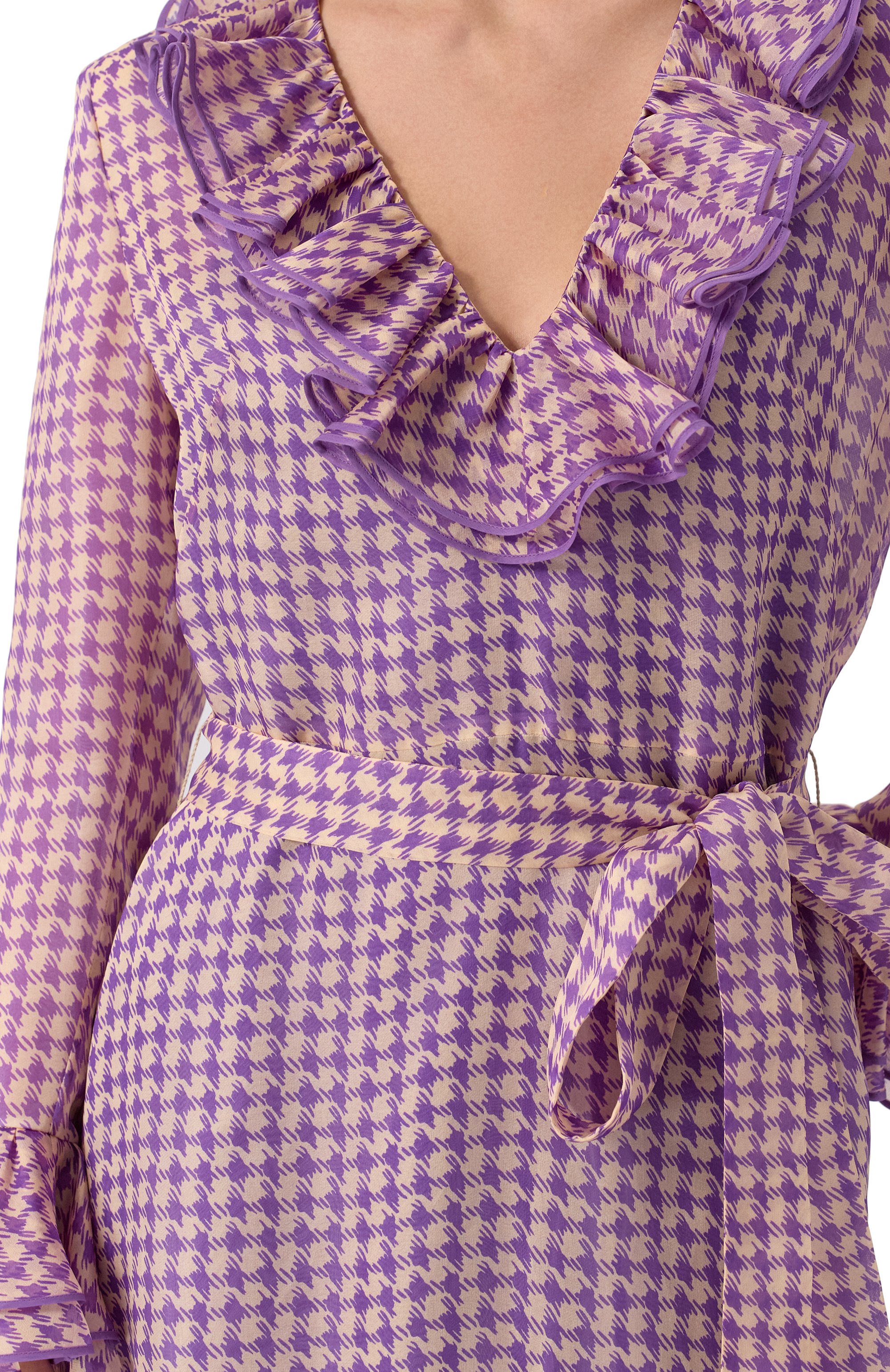 Шелковое платье VALENTINO, арт. 6B3VDKR695L, фото 5