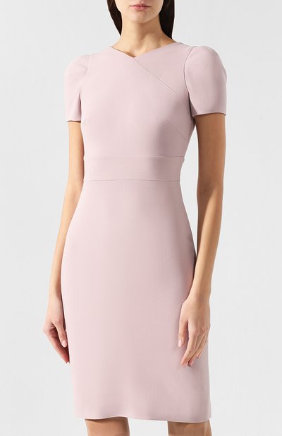 Шерстяное платье GIORGIO ARMANI розового цвета по цене 199500 руб., арт. 9SHVA01S/T001T, фото 3 Шерстяное платье GIORGIO ARMANI, арт. 9SHVA01S/T001T, фото 3